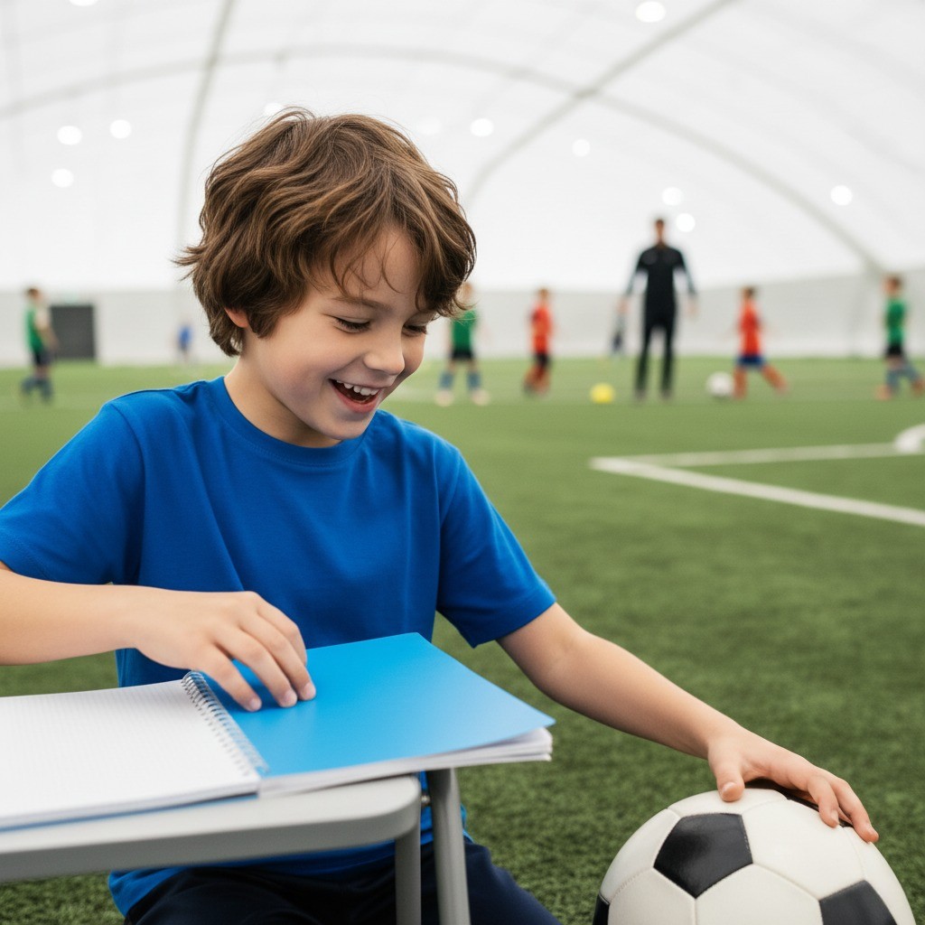 Kids Playing Soccer